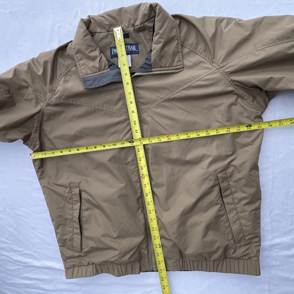 Pacific Trail Men's Full Zip Windbreaker‎ Jacket Size Large Coat Bomber Santa Fe - Picture 8 of 16